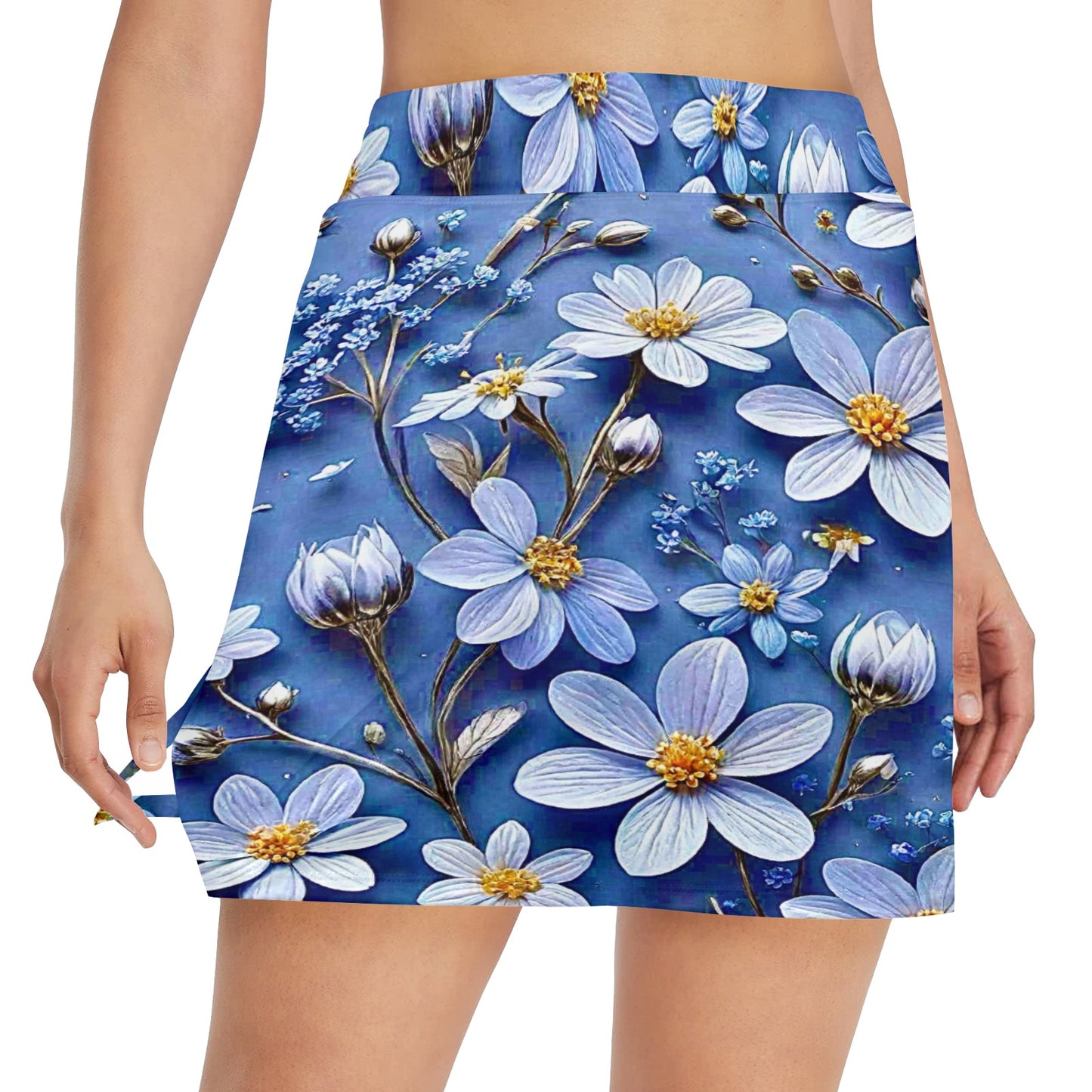 Women's Golf Skirt with Pocket (D64)