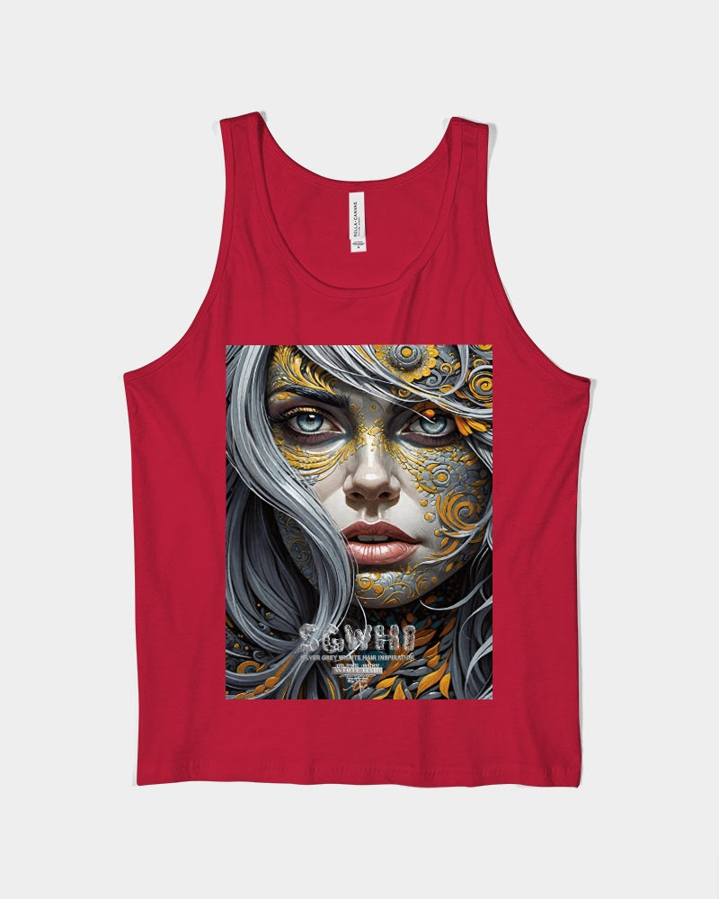 Sweet Silver Yellow Flower Grey Hair sister.[Part three] Unisex Jersey Tank | Bella + Canvas