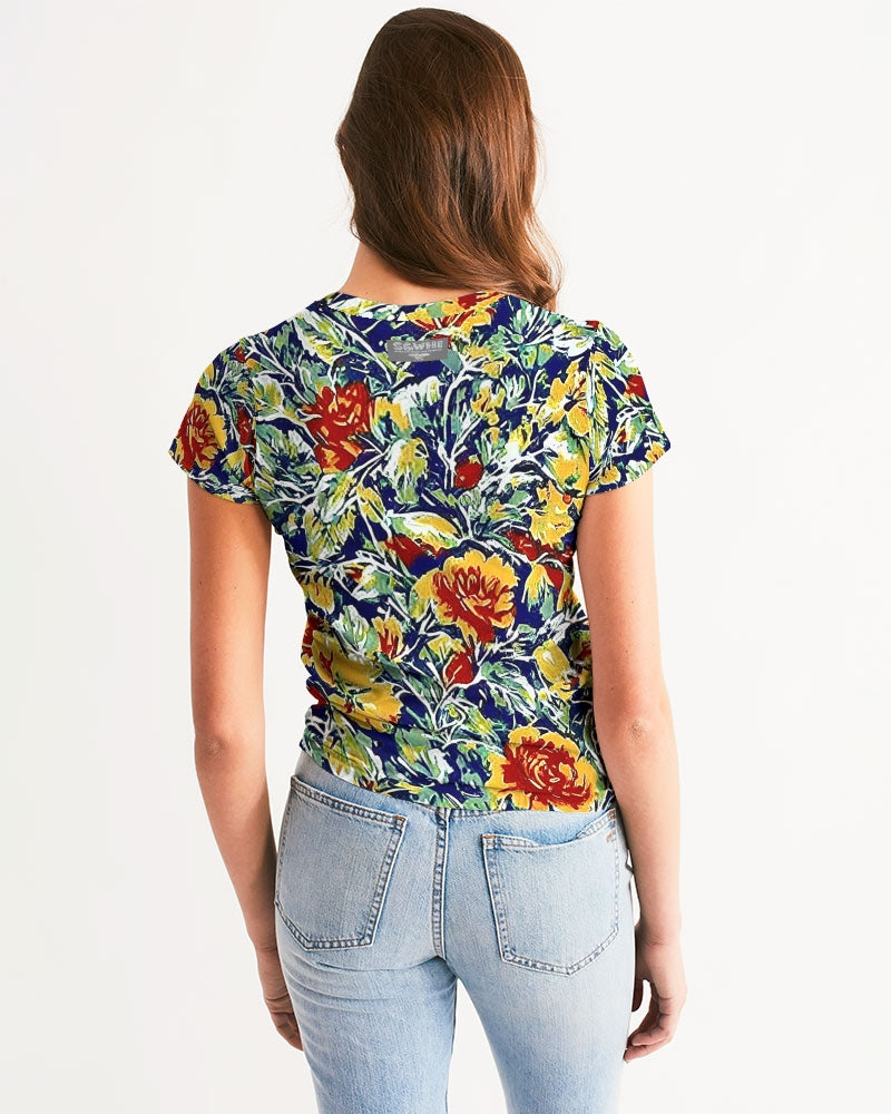 Painted floor design Women's All-Over Print Tee