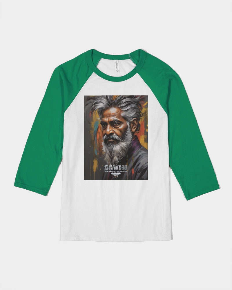 South Asian Knight Unisex Three-Quarter Sleeve Baseball Tee | Bella + Canvas