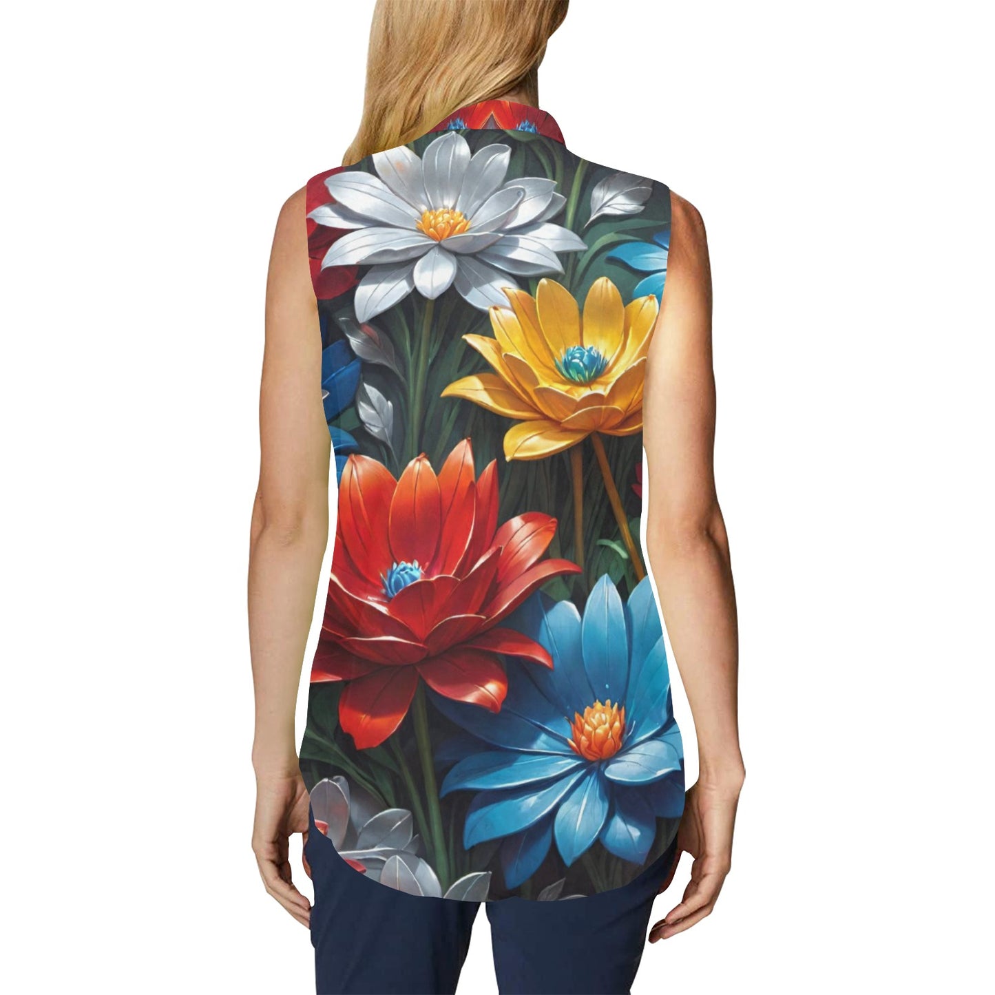 Women's Sleeveless Shirt (T69)