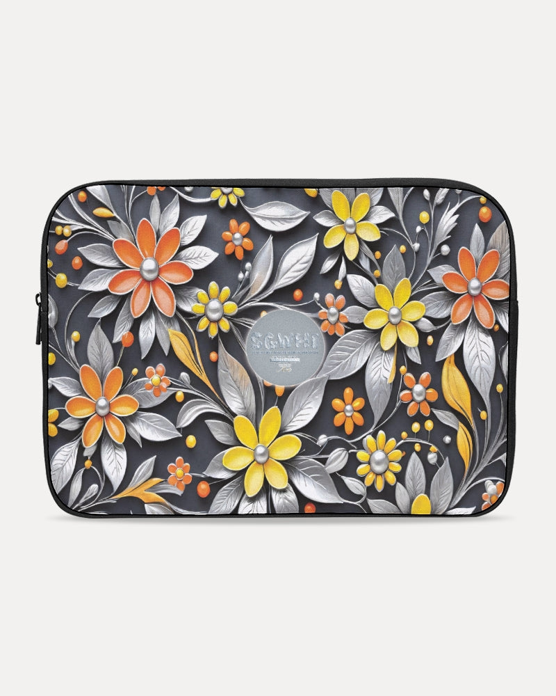 Sweet Silver Yellow Flower Grey Hair sister.[Part three] Laptop Sleeve