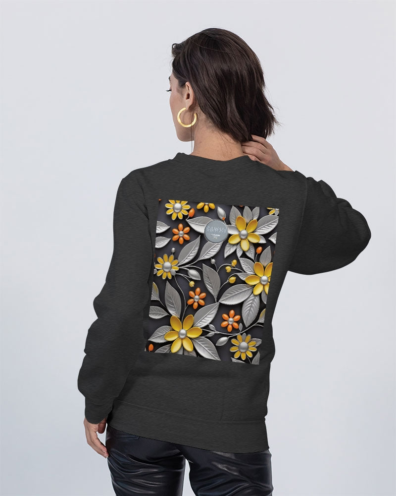 Sweet Silver Yellow Flower Grey Hair sister.[Part three] Unisex Premium Crewneck Sweatshirt | Lane Seven