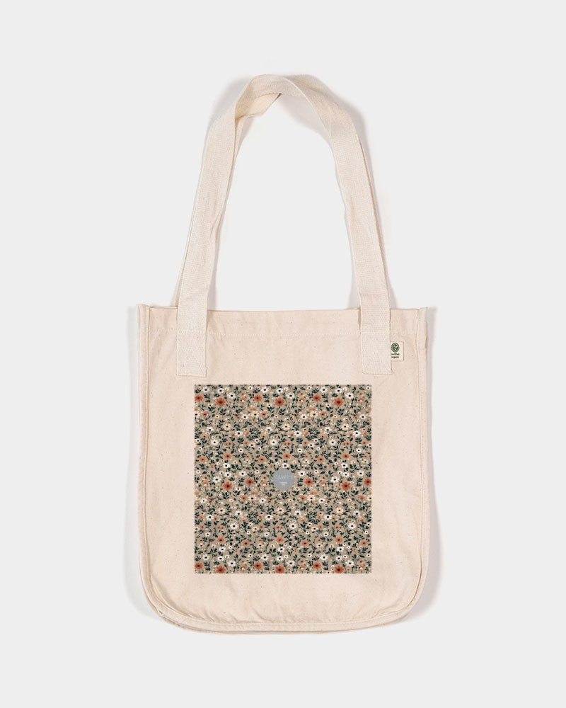 Busy and pretty Organic Cotton Canvas Market Tote | Econscious