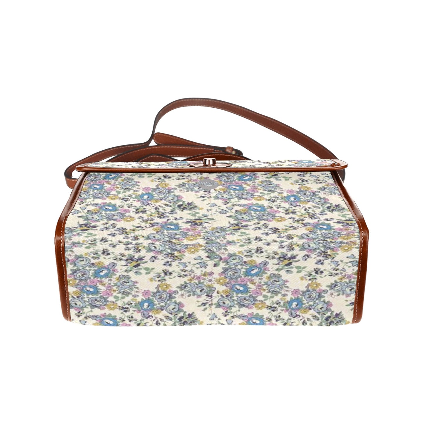 Waterproof Canvas Bag-Brown (All Over Print) (1641)