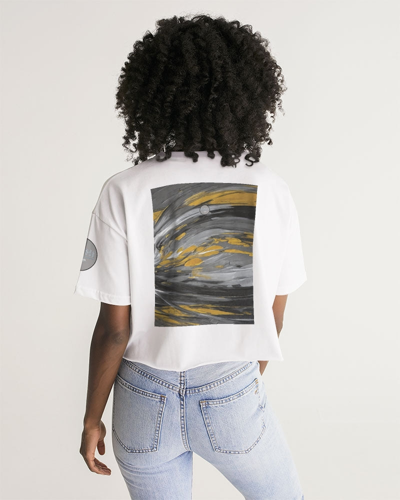 Black Sister Collection [Part 3 ] Women's All-Over Print V-Neck Tee