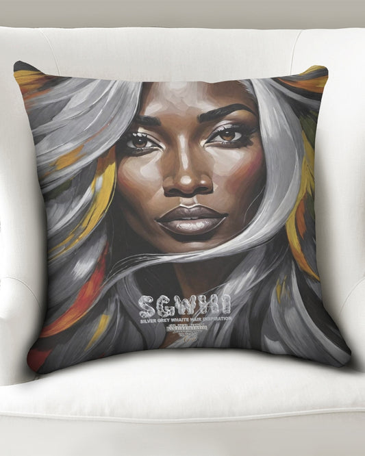 Black Sister Collection [Part 1 ] Throw Pillow Case 20"x20"