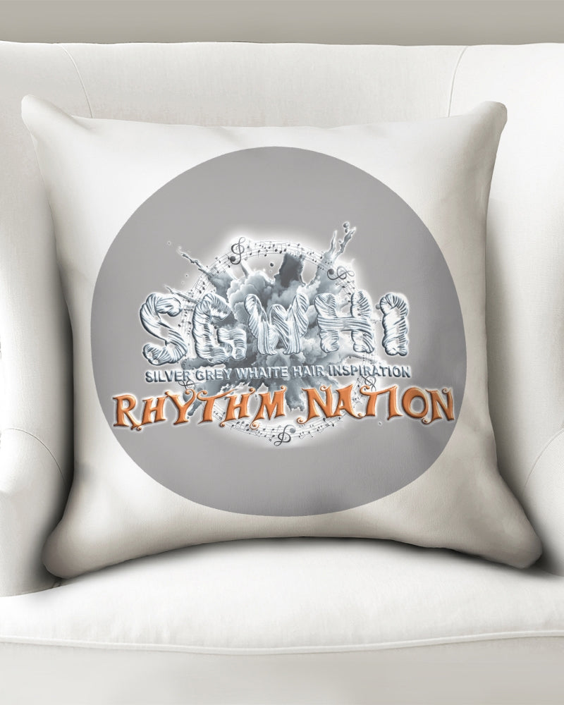 SGWHI Rhythm Nation & Mark Boyce Throw Pillow Case 20"x20"