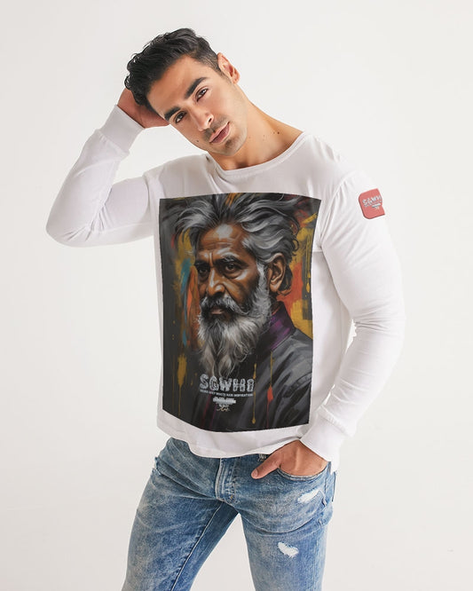 South Asian Knight Men's All-Over Print Long Sleeve Tee