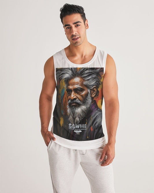 South Asian Knight Men's All-Over Print Sport Tank