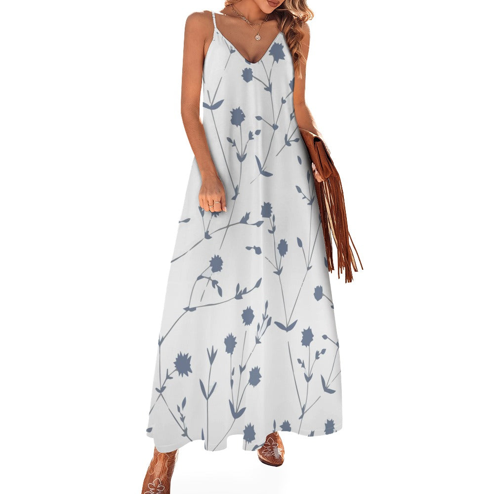 Sling Ankle Long Dress