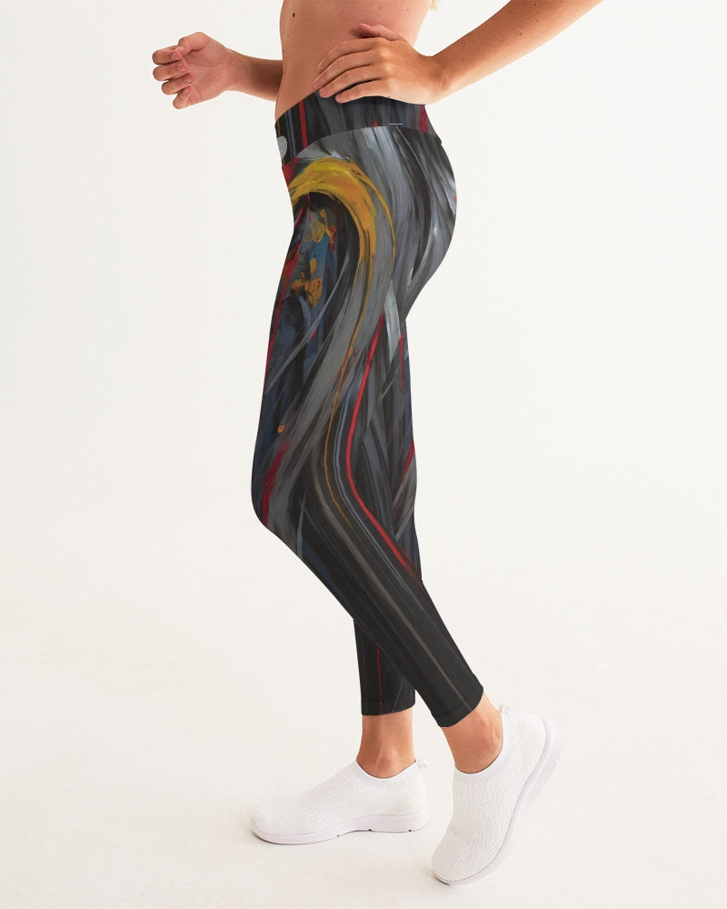 Asian collection [Part 1] Women's All-Over Print Yoga Pants