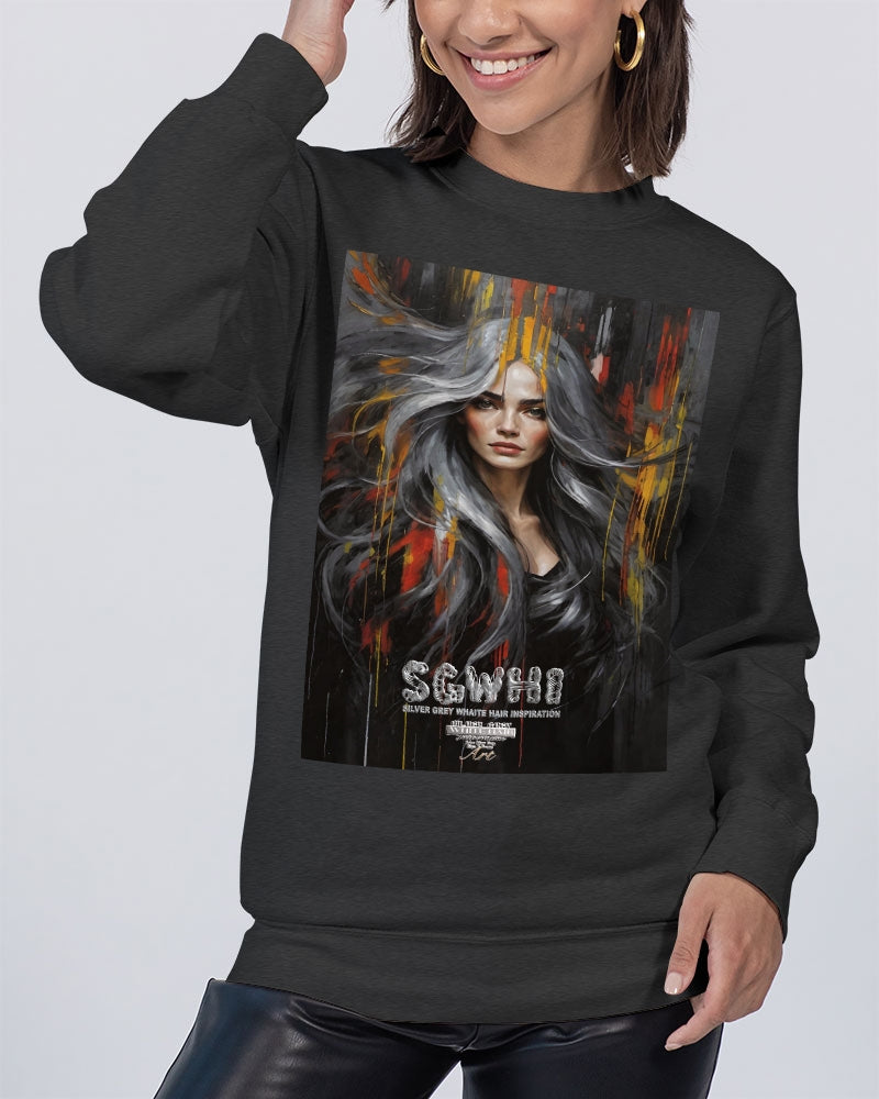 Beautiful white Sister [Part two collection] Unisex Premium Crewneck Sweatshirt | Lane Seven