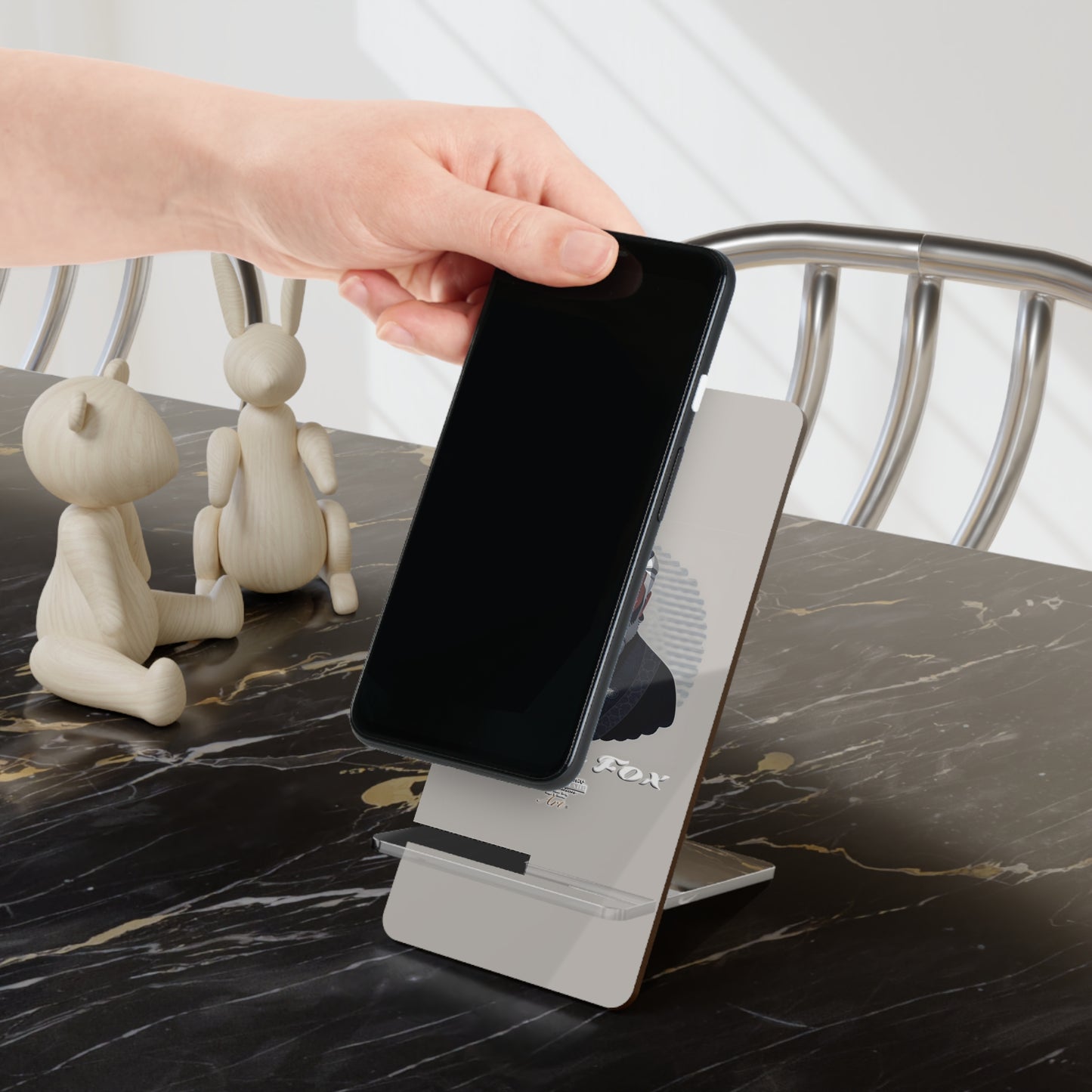 Asian Silverfox Mobile Display Stand for Smartphones