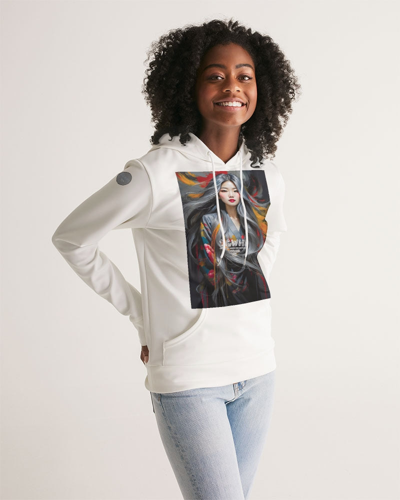 This is part three of a three part collection  Women's All-Over Print Hoodie