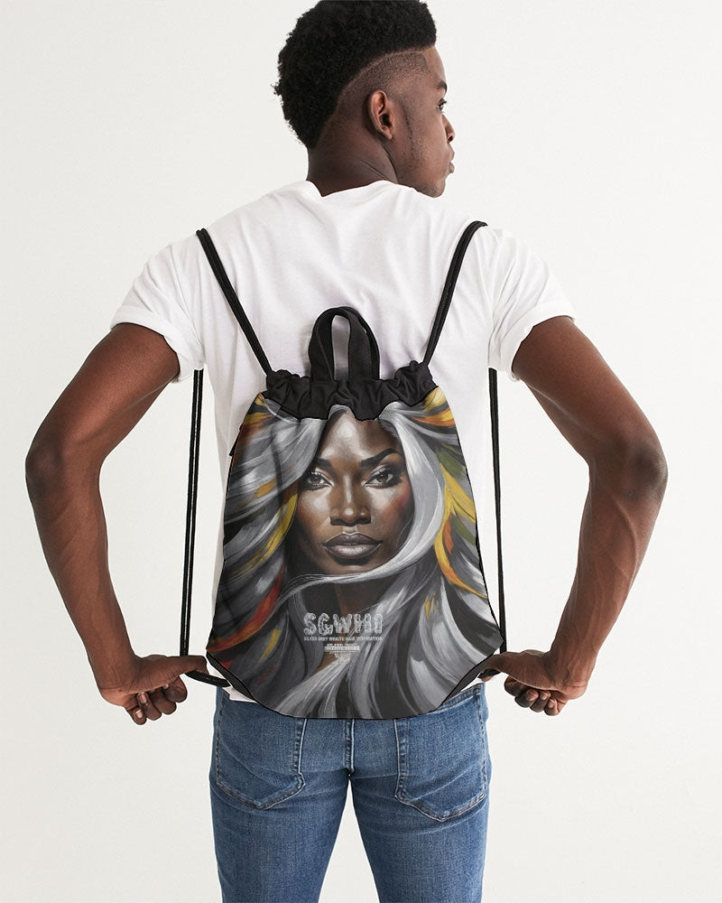 Black Sister Collection [Part 1 ] Canvas Drawstring Bag