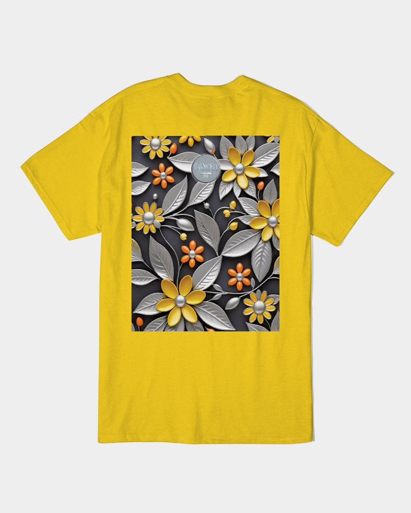 Sweet Silver Yellow Flower Grey Hair sister.[Part three] Unisex Heavy Cotton T-Shirt | Gildan