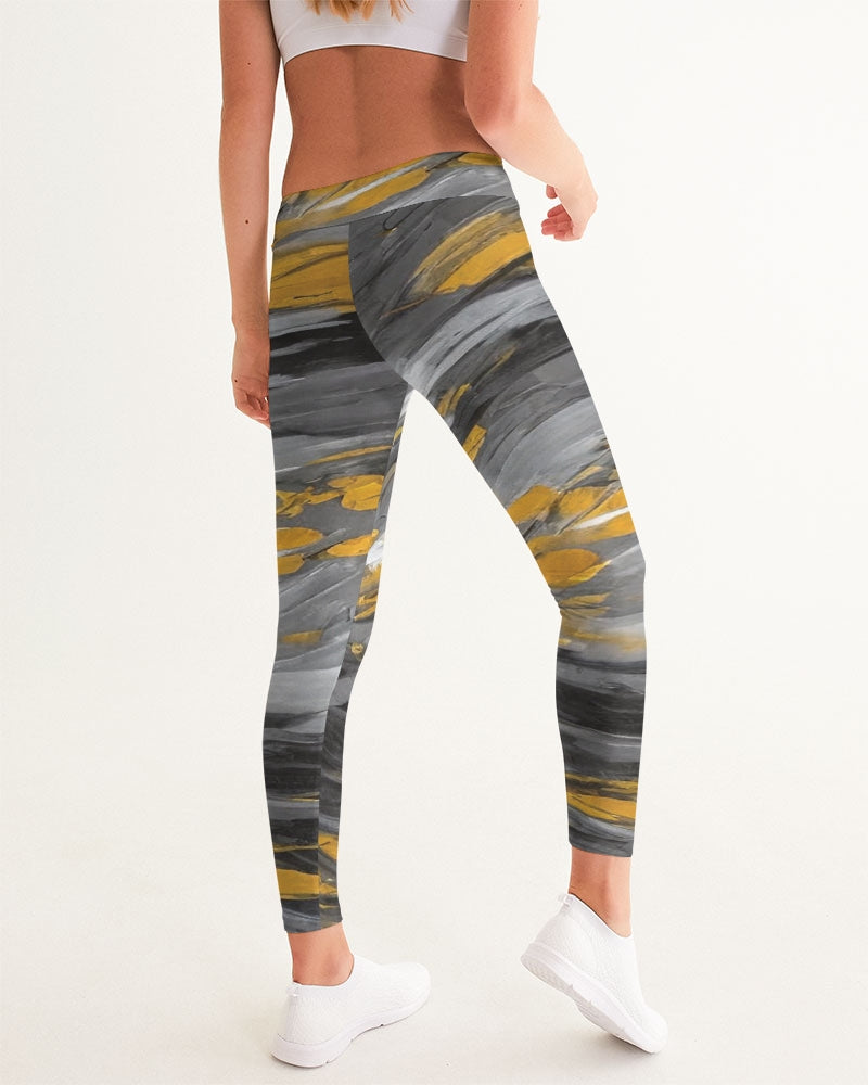 Black Sister Collection [Part 1 ] Women's All-Over Print Yoga Pants