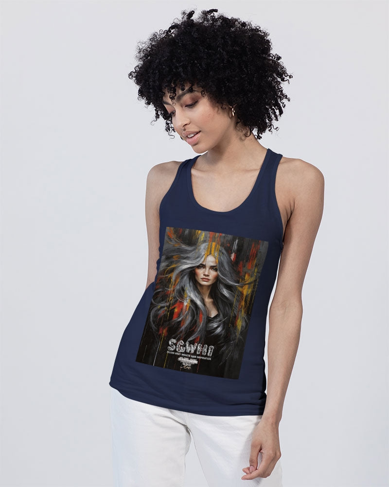 Beautiful white Sister [Part two collection] Unisex Jersey Tank | Bella + Canvas