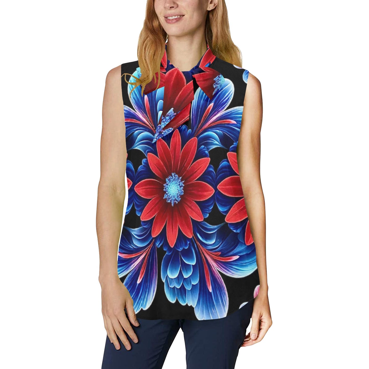 Women's Sleeveless Shirt (T69)