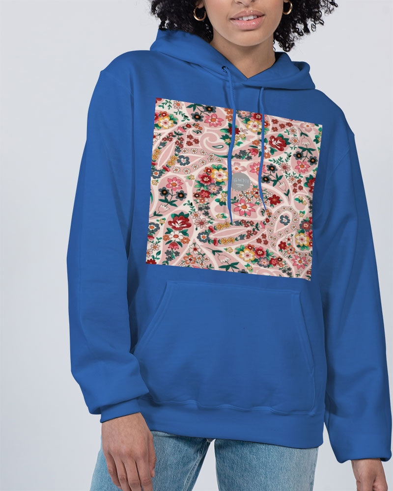 Pink abstract Pretty Sisters Unisex Hoodie | Champion