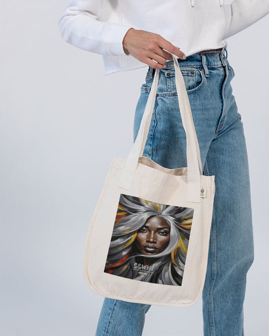 Black Sister Collection [Part 1 ] Organic Cotton Canvas Market Tote | Econscious