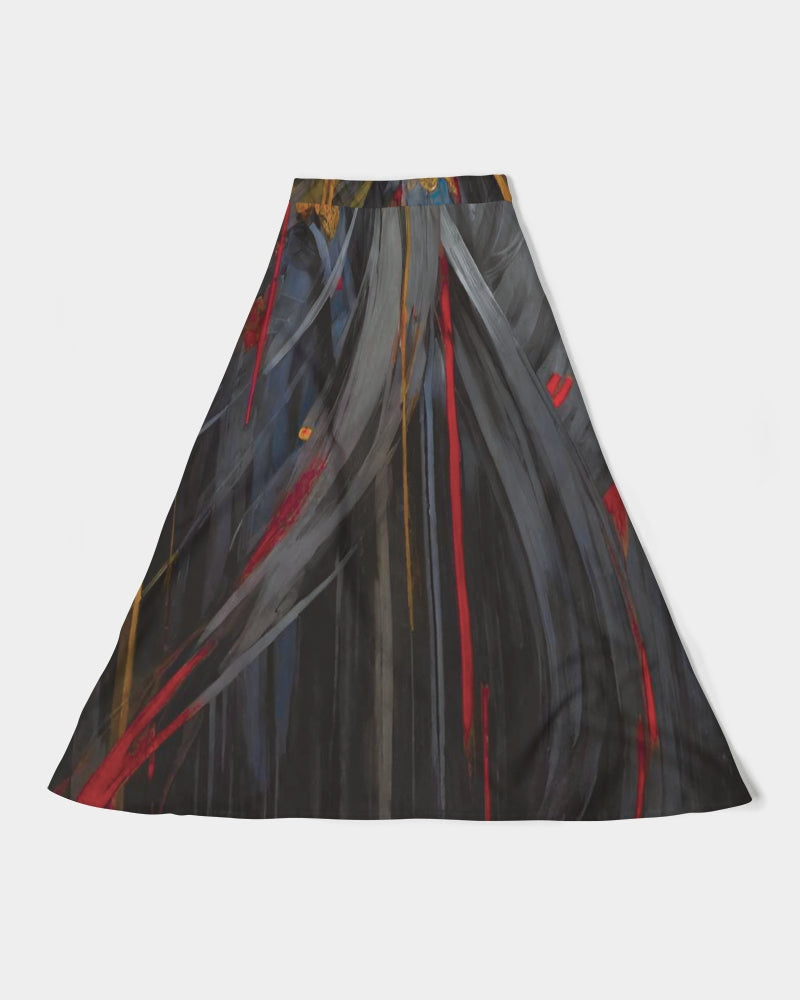 Asian collection [Part 1] Women's All-Over Print A-Line Midi Skirt