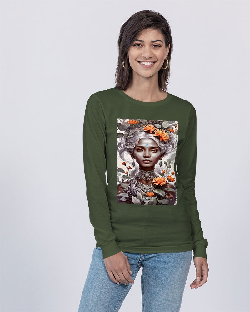 Blossom Indian grey sister Unisex Jersey Long Sleeve Tee | Bella + Canvas