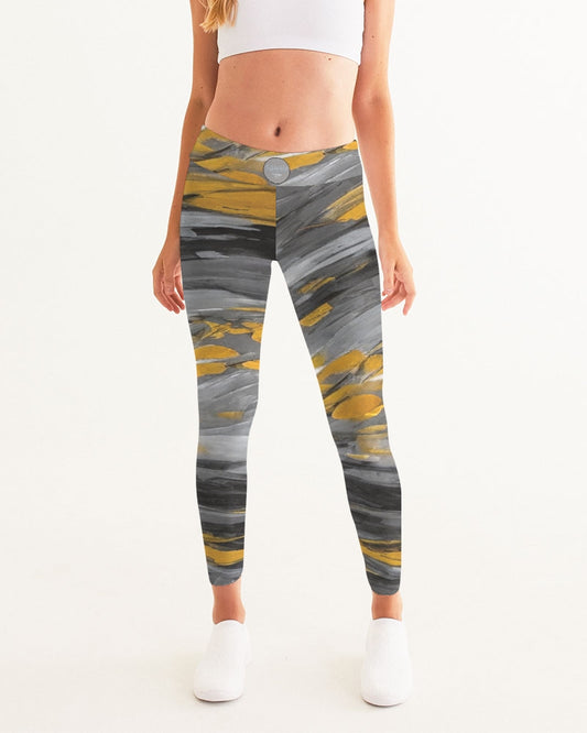 Black Sister Collection [Part 1 ] Women's All-Over Print Yoga Pants