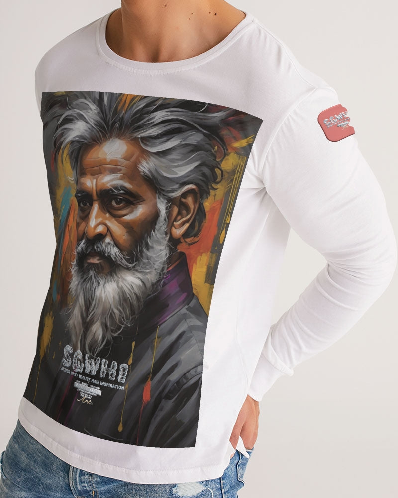 South Asian Knight Men's All-Over Print Long Sleeve Tee