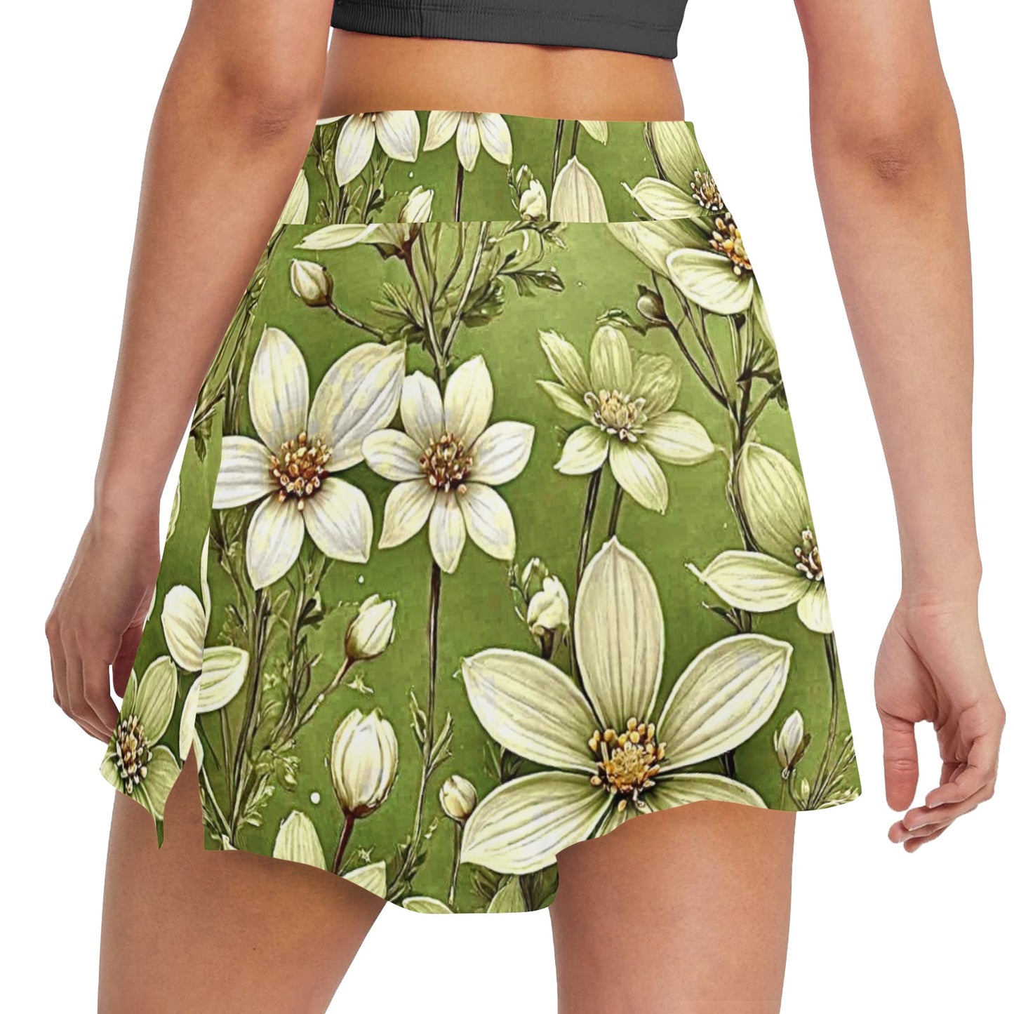 Women's Golf Skirt with Pocket (D64)