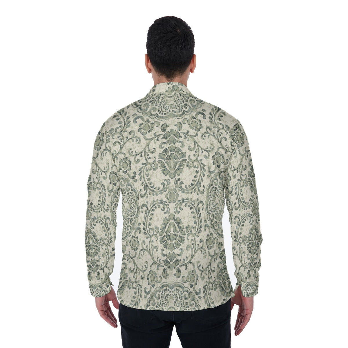 All-Over Print Men's Long Sleeve Shirt