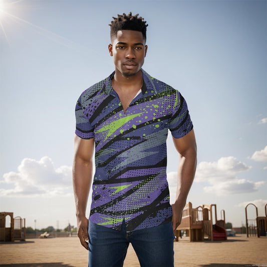 All-Over Print Men's short sleeve Shirt