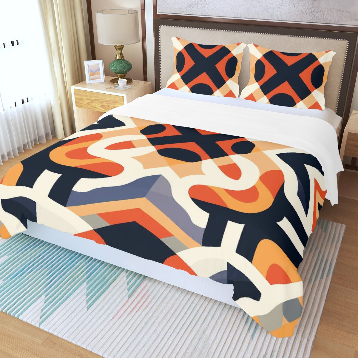 Three Piece Duvet Bedding Set