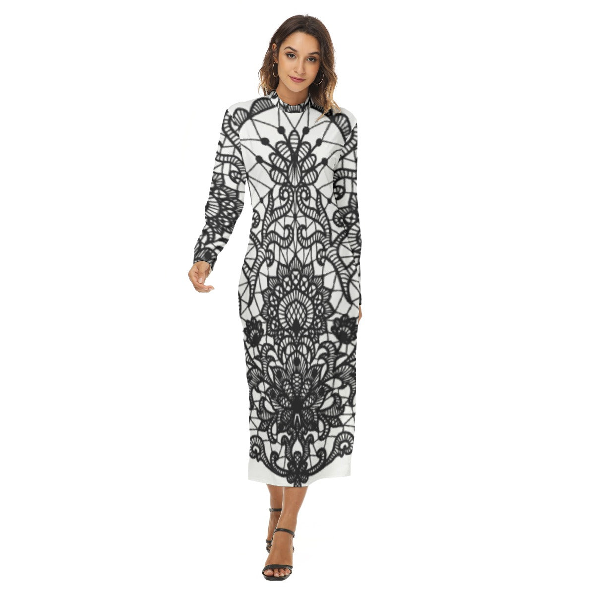 All-Over Print Women's Hip Dress