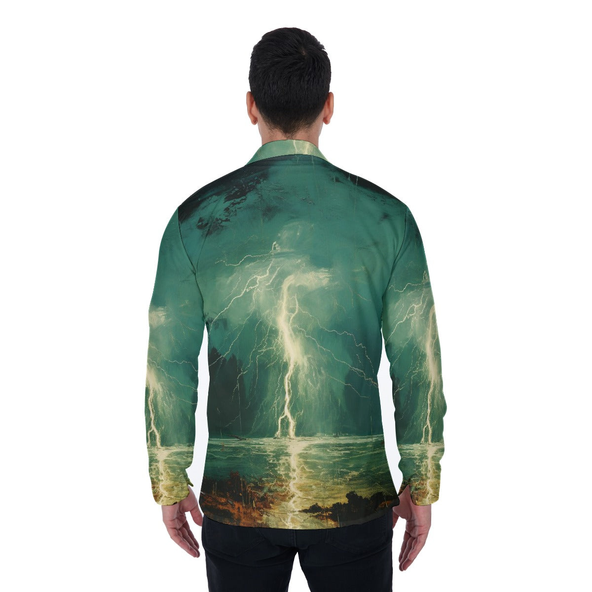 All-Over Print Men's Long Sleeve Shirt