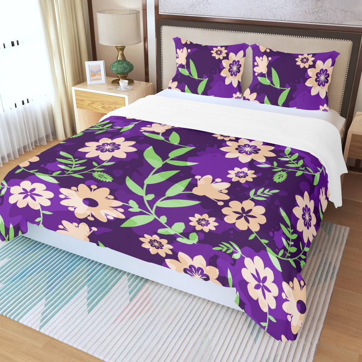 Three Piece Duvet Bedding Set