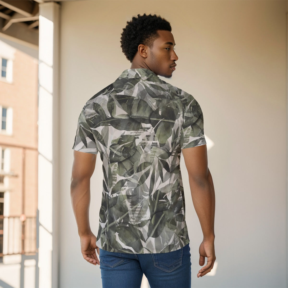 All-Over Print Men's short sleeve Shirt