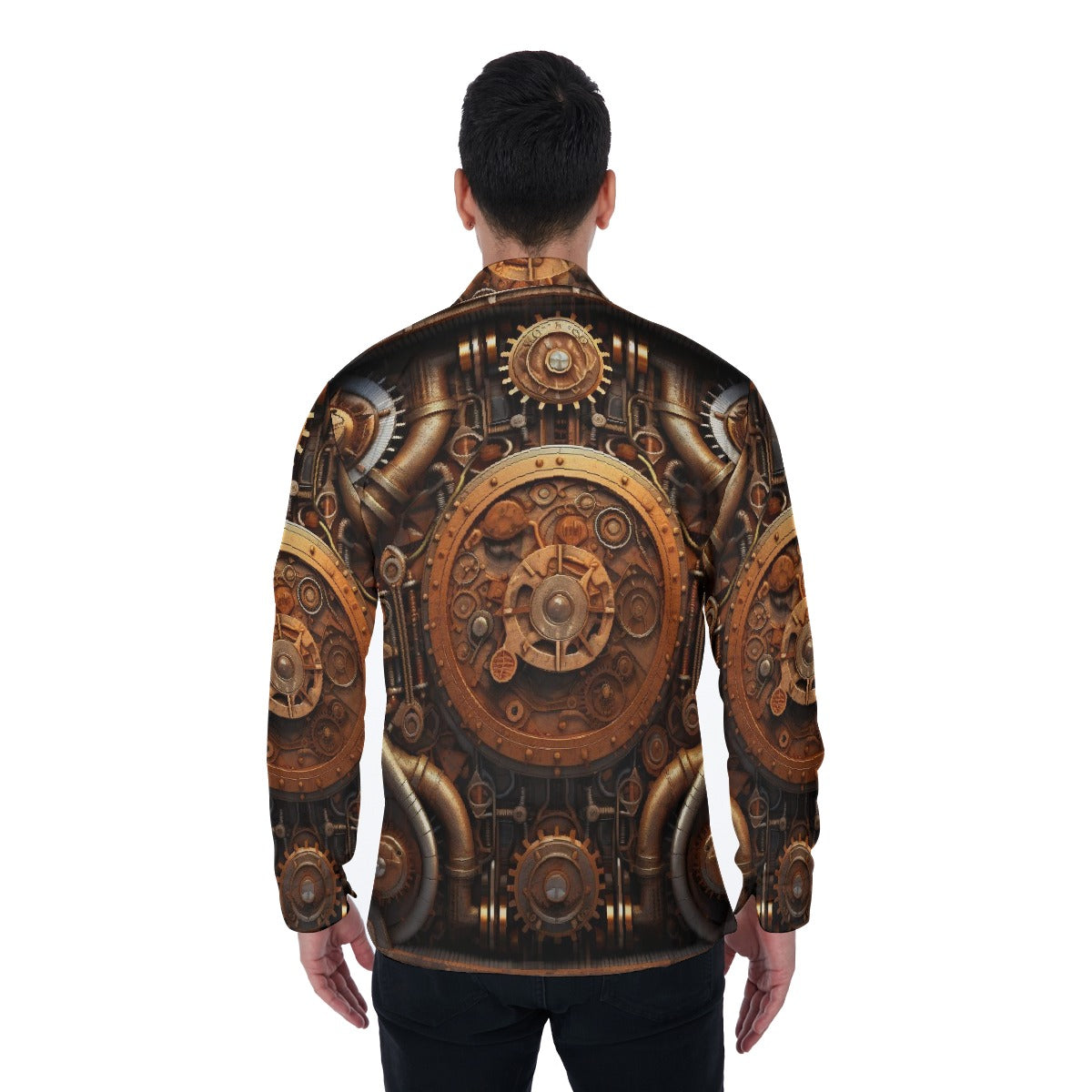 All-Over Print Men's Long Sleeve Shirt