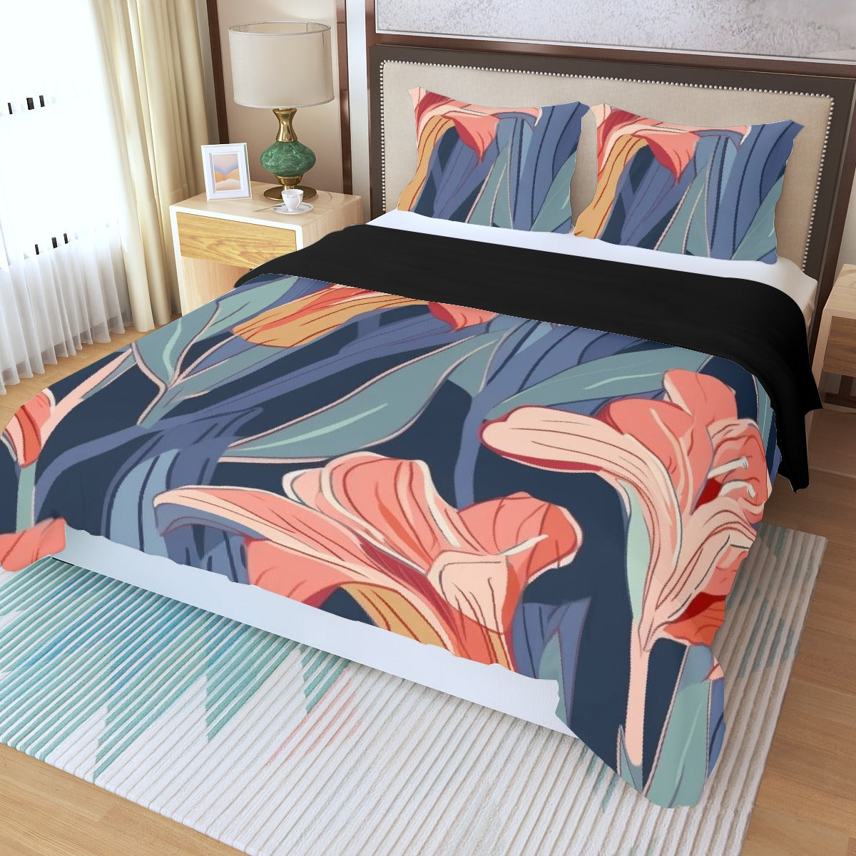 Three Piece Duvet Bedding Set