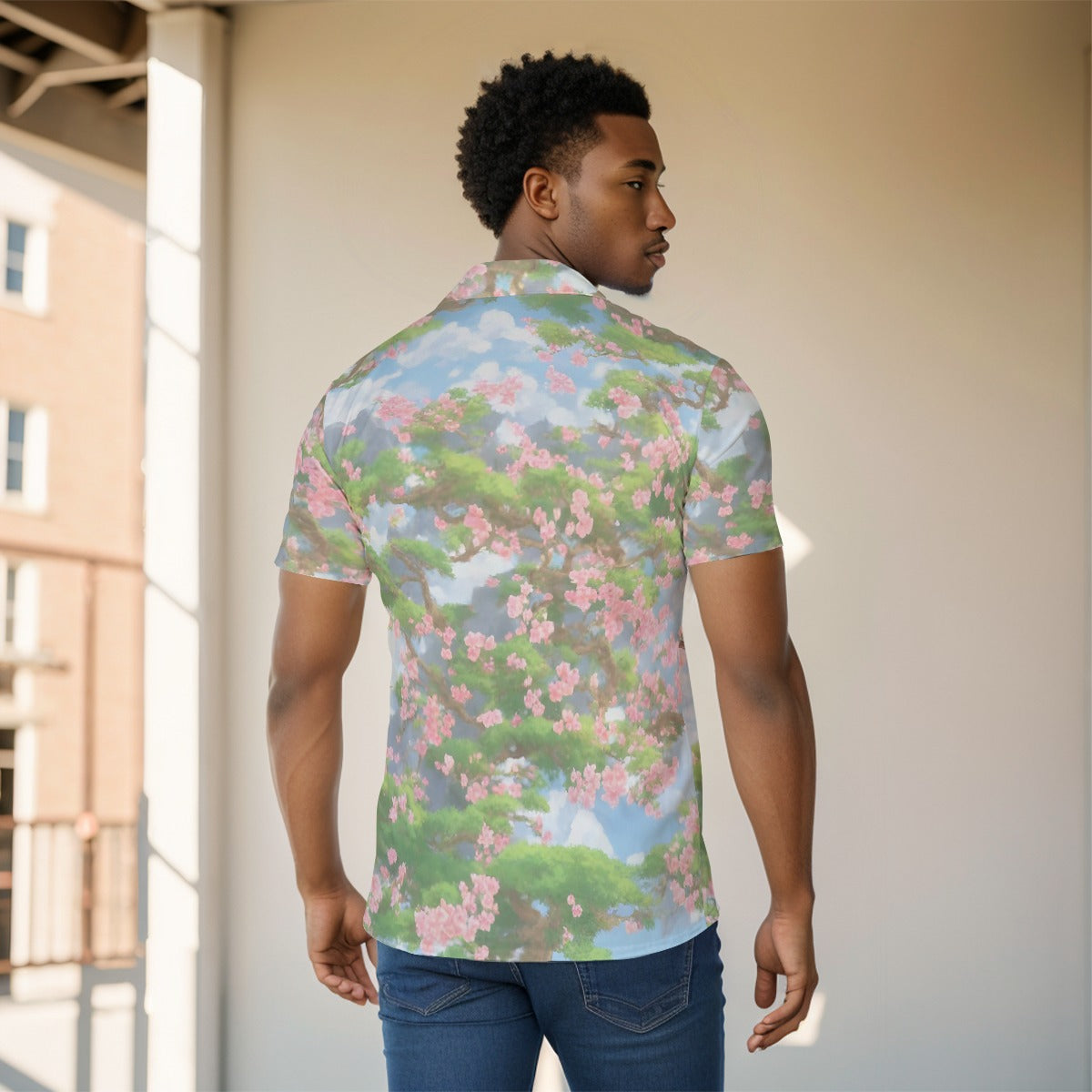 All-Over Print Men's short sleeve Shirt