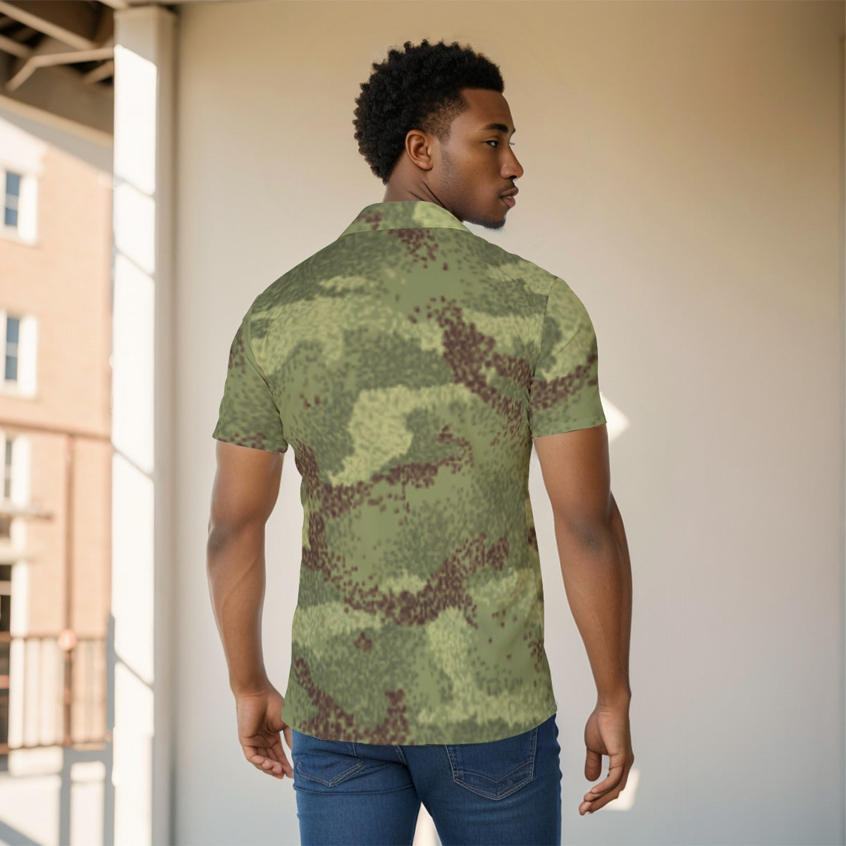 All-Over Print Men's short sleeve Shirt