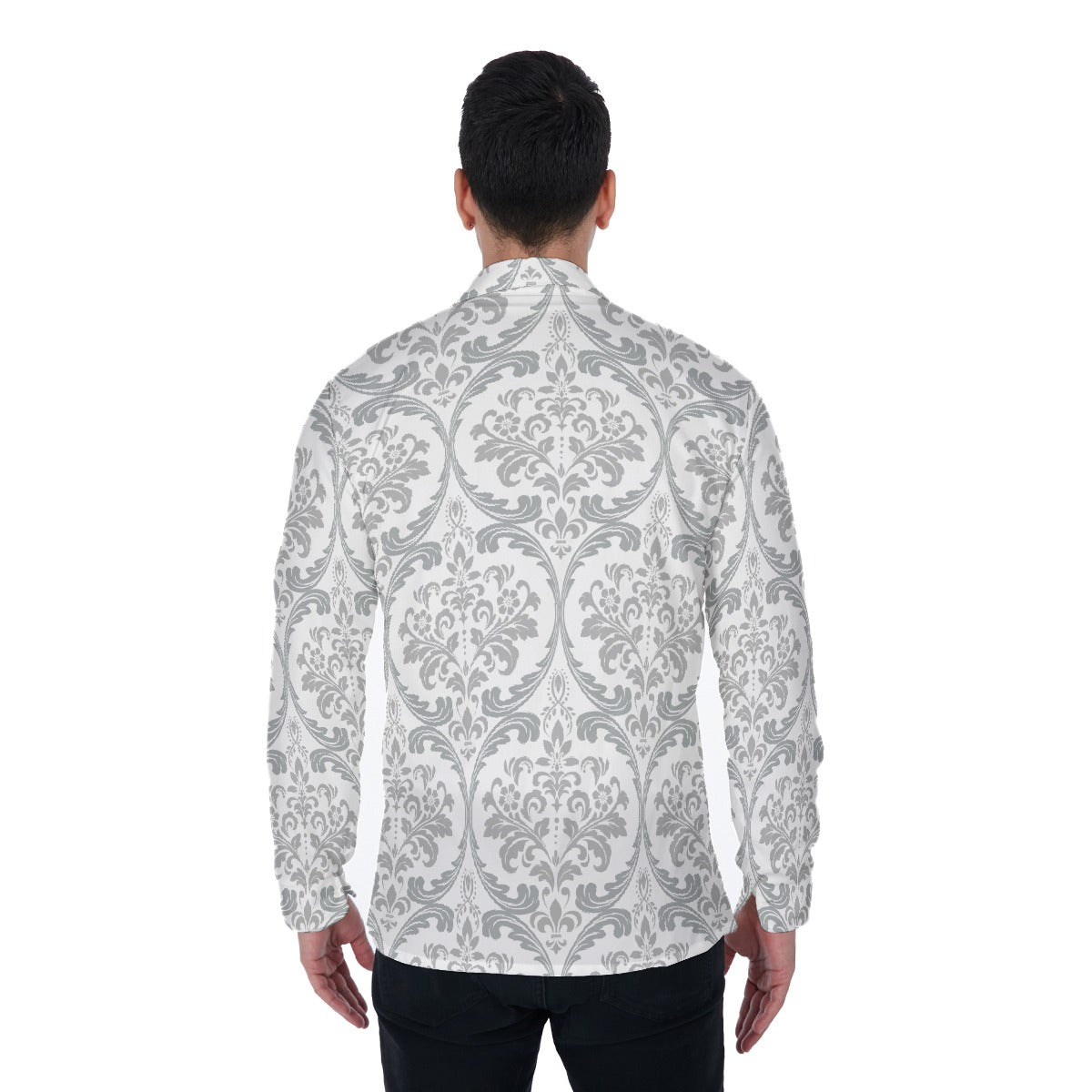 All-Over Print Men's Long Sleeve Shirt