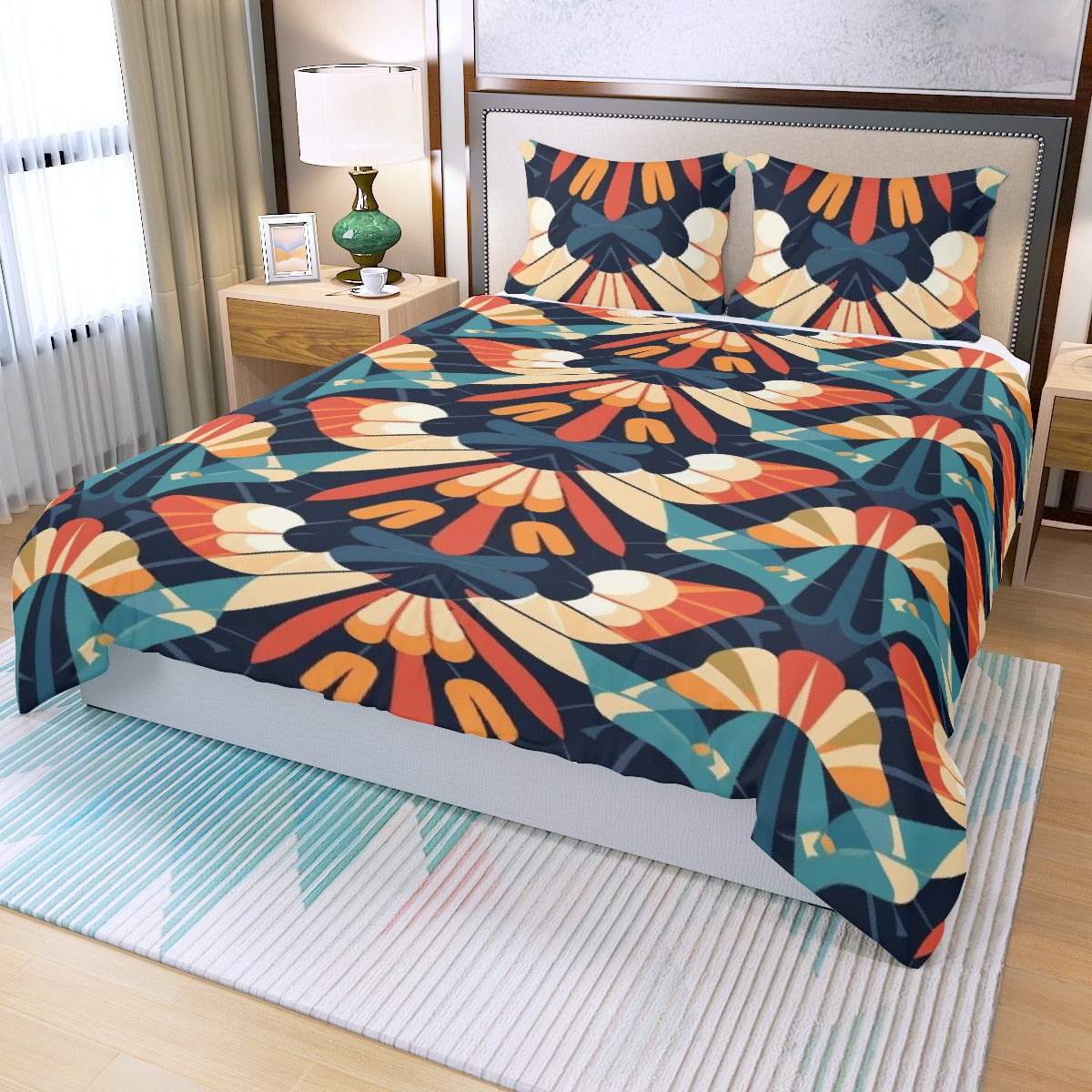 Three Piece Duvet Bedding Set