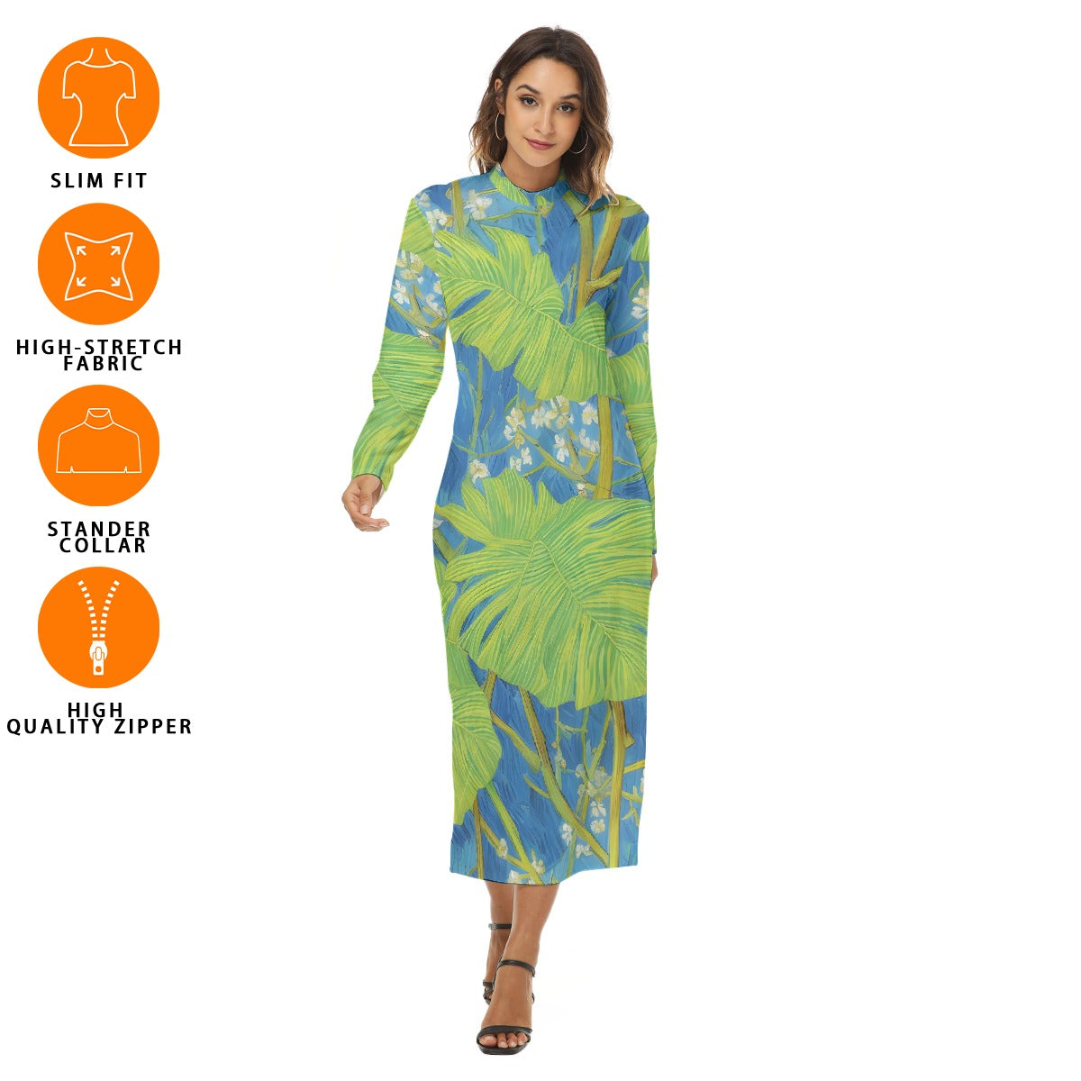 All-Over Print Women's Hip Dress