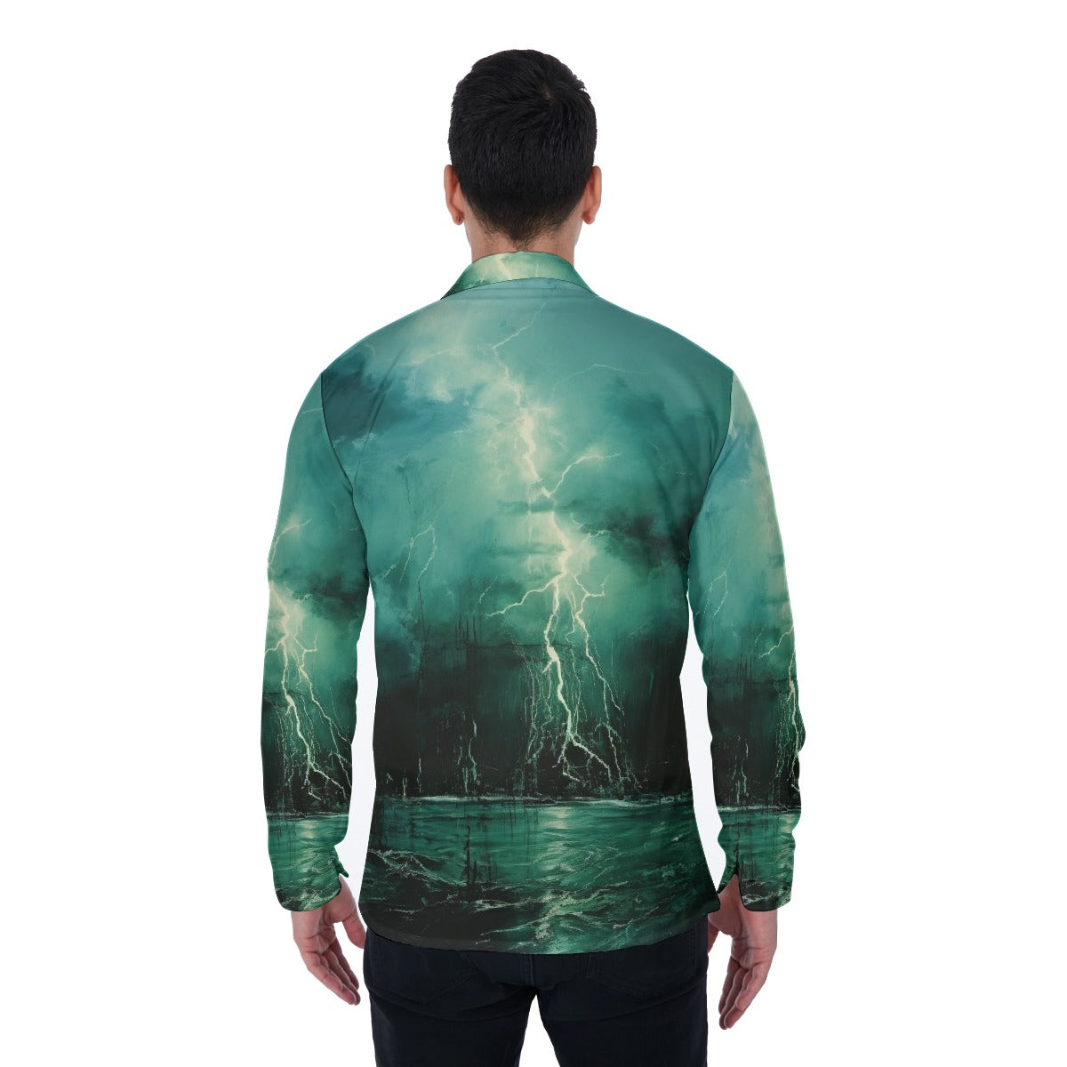 All-Over Print Men's Long Sleeve Shirt