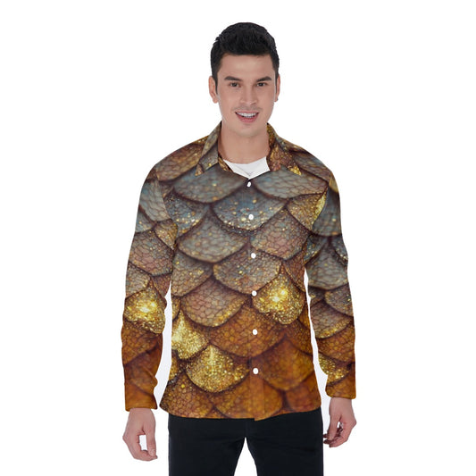 All-Over Print Men's Long Sleeve Shirt