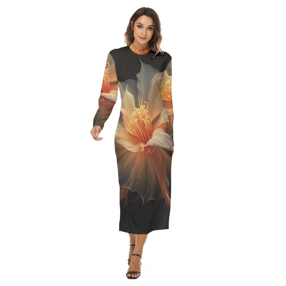 All-Over Print Women's Hip Dress