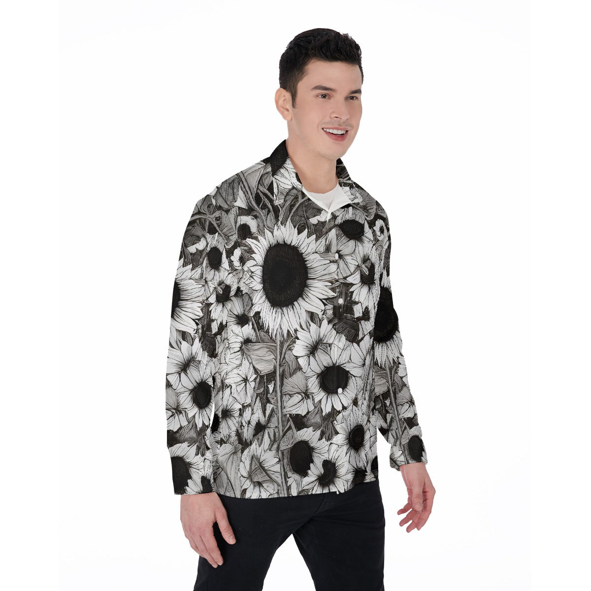 All-Over Print Men's Long Sleeve Shirt