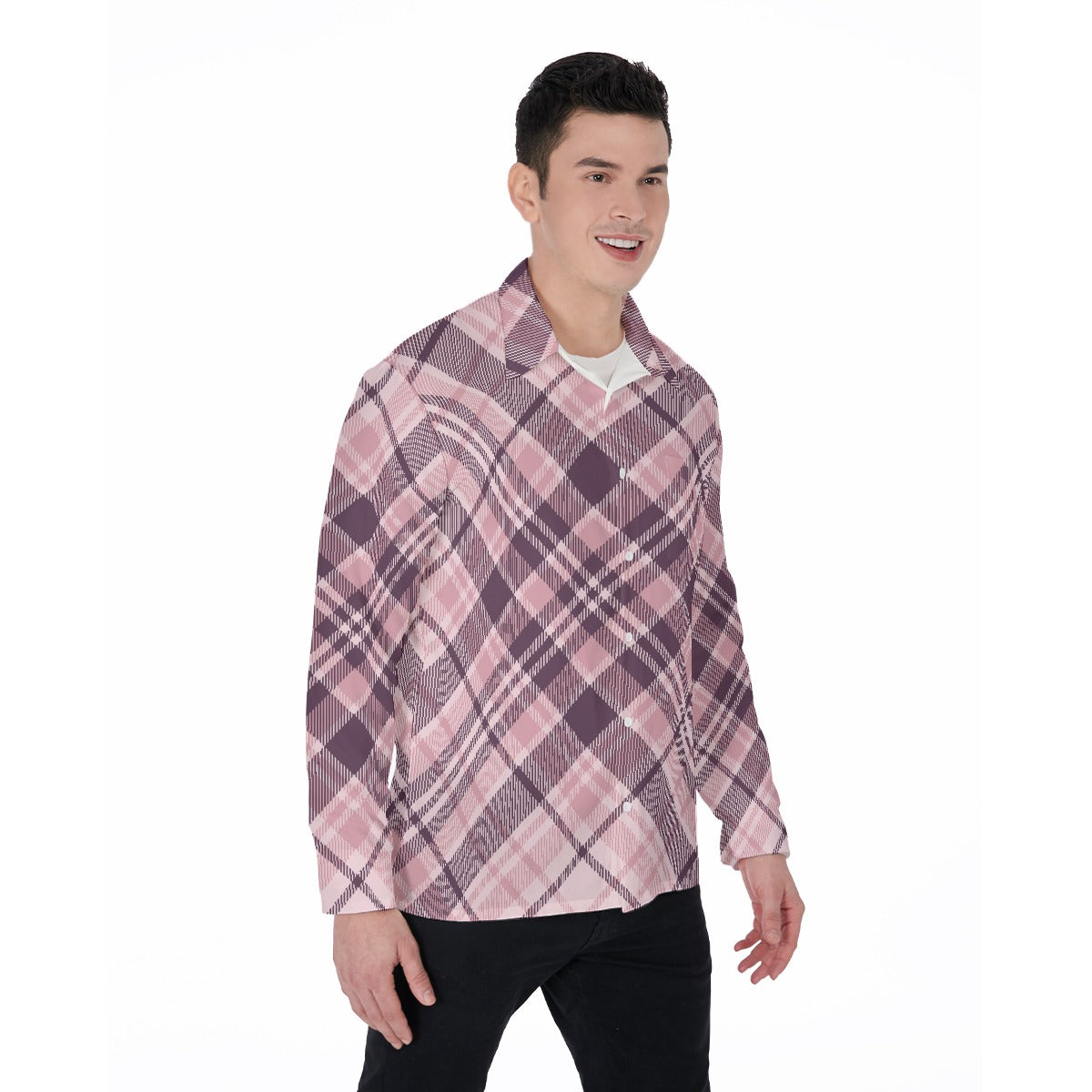 All-Over Print Men's Long Sleeve Shirt